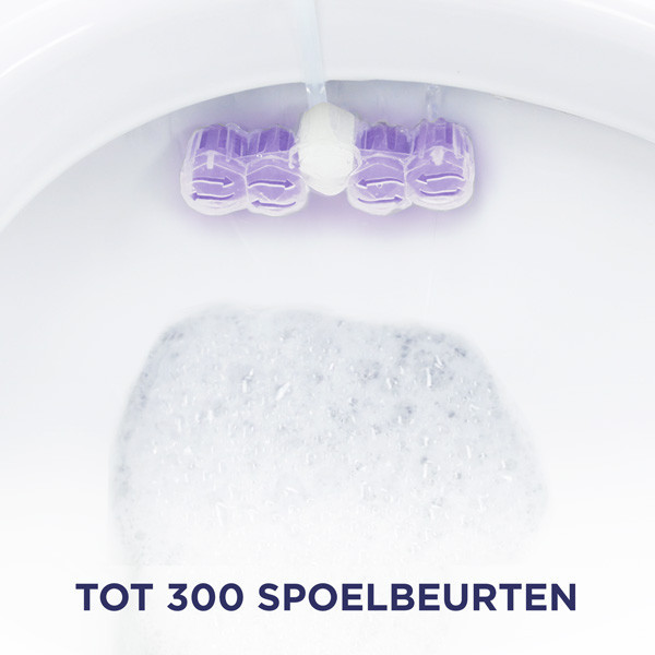 Glorix toiletblok Power 5 Lavendel 55 gram (9 stuks)  SGL00055 - 5