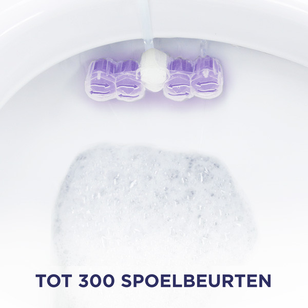 Glorix toiletblok Power 5 Lavendel (55 gram)  SGL00054 - 4
