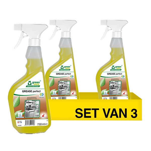 Aanbieding: Green Care Grease Perfect | Keuken onvetter | 3 stuks x 750 ml SGR00146 - 1