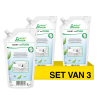 Aanbieding: Green Care Tanet Uniswitch navulling | Vloer-en oppervlakkenreiniger | Ultra geconcentreerd | 3 stuks x 1 L SGR00160