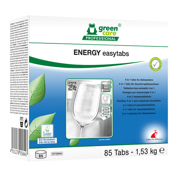 Green Care Energy Easytabs | Vaatwastabletten | 85 vaatwastabletten SGR00147 - 1