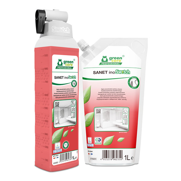 Green Care Sanet Inoswitch | Sanitairreiniger | Ultra geconcentreerd | 1 L SGR00161 - 1