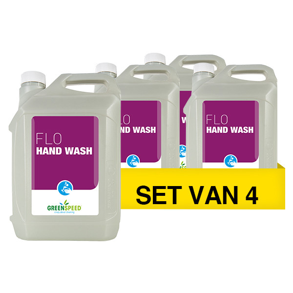 Greenspeed Aanbieding: Greenspeed Flo Hand Wash Handzeep (2 flessen - 5 L)  SGR00026 - 1