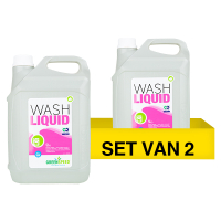 Greenspeed Aanbieding: Greenspeed Wash Liquid Vloeibaar wasmiddel (2 flessen - 5 liter)  SGR00064