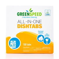 Greenspeed Dishtabs All-in-one Vaatwastabletten 1,8 kg (100 vaatwasbeurten) SGR00067