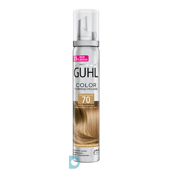 Guhl Color forming mousse 70 middenblond (100 ml)  SGU00011 - 1
