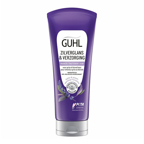 Guhl Zilverglans Verzorging anti-geel masker (200 ml)  SGU00063 - 1