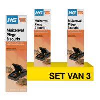 3 doosjes à 2 Muizenvallen