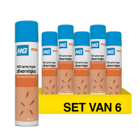 Aanbieding: HGX Spray Tegen Zilvervisjes (6 stuks à 400 ml) SHG00559