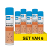 Aanbieding: HGX Spray Tegen Zilvervisjes (6 stuks à 400 ml) SHG00559 - 1