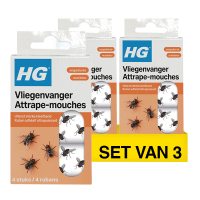 Aanbieding: HGX Vliegenvanger (3 verpakkingen à 4 stuks) SHG00560