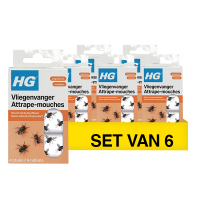 Aanbieding: HGX Vliegenvanger (6 verpakkingen à 4 stuks) SHG00561