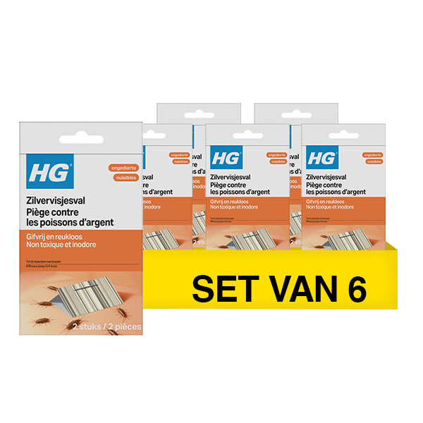 Aanbieding: HGX Zilvervisjesval (6 verpakkingen à 2 stuks) SHG00549 - 1