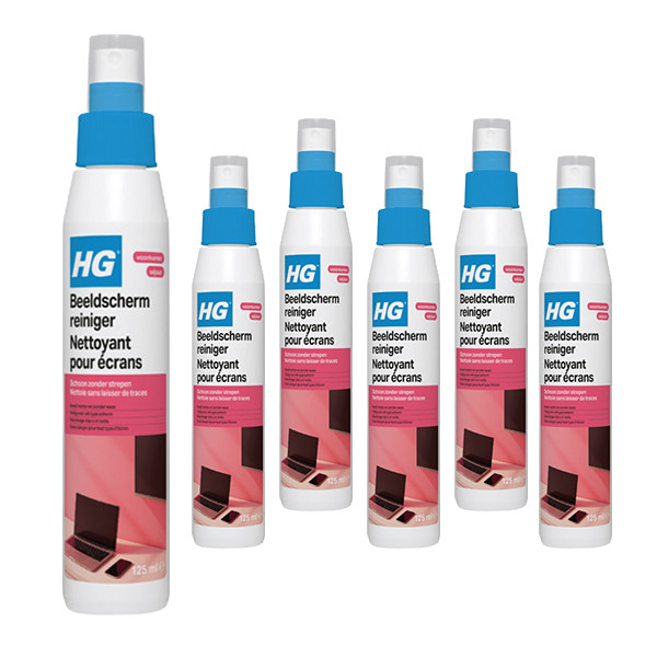 Aanbieding: HG Beeldschermreiniger (6 stuks à 125 ml) SHG00591 - 2