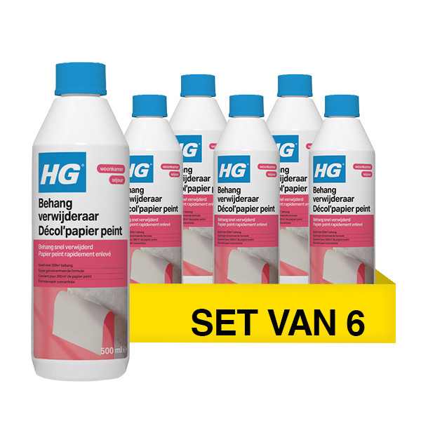 Aanbieding: HG Behangverwijderaar (6 stuks à 500 ml) SHG00635 - 1