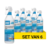 Aanbieding: HG Douche en Wasbak Spray (6 stuks à 500 ml) SHG00721 - 1