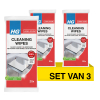 Aanbieding: HG Glasreiniger Doekjes (3 verpakkingen à 20 stuks) SHG00428 - 1