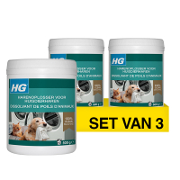 Aanbieding: HG Harenoplosser Voor Huisdierharen 500 gram (3 potten - 30 wasbeurten) SHG00431
