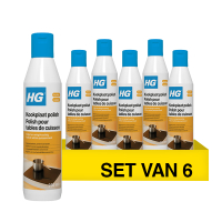 Aanbieding: HG Kookplaat Polish (6 stuks à 50 ml) SHG00593