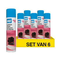 Aanbieding: HG Luchtdrukreiniger (6 stuks à 400 ml) SHG00484