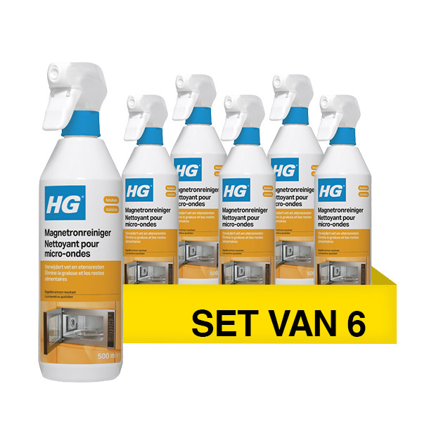 Aanbieding: HG Magnetronreiniger (6 stuks à 500 ml) SHG00613 - 1