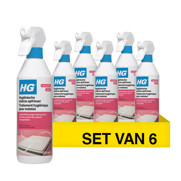 Aanbieding: HG Matras Opfrisser (6 stuks à 500 ml) SHG00474 - 1
