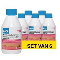 Aanbieding: HG Meubelhersteller Licht Hout (6 stuks à 250 ml) SHG00667