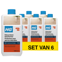 Aanbieding: HG Natuursteen Beschermer (6 stuks à 1 liter) SHG00673