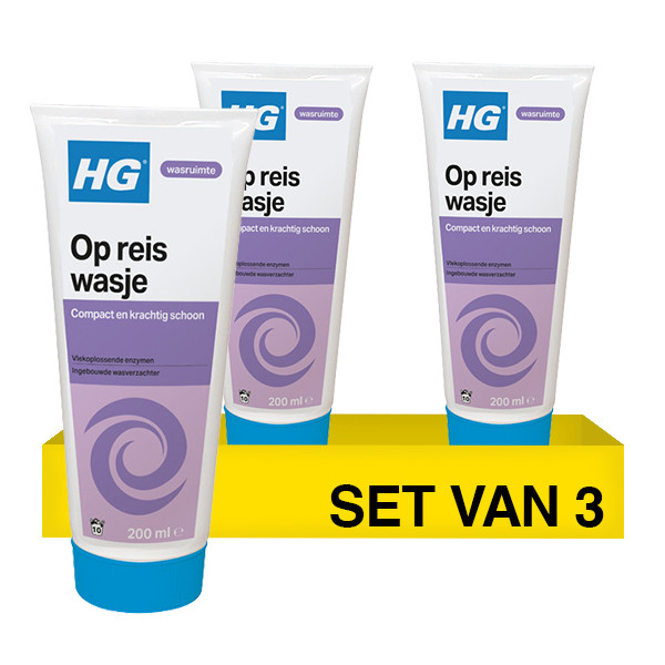 Aanbieding: HG Op Reis Wasje (3 stuks à 200 ml) SHG00716 - 1