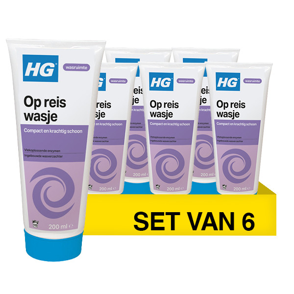 Aanbieding: HG Op Reis Wasje (6 stuks à 200 ml) SHG00717 - 1