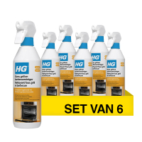 Aanbieding: HG Oven, Grill- en Barbecuereiniger (6 stuks à 500 ml) SHG00599