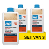 Aanbieding: HG Parket en Hout Reiniger Extra Sterk (3 stuks à  1 liter)