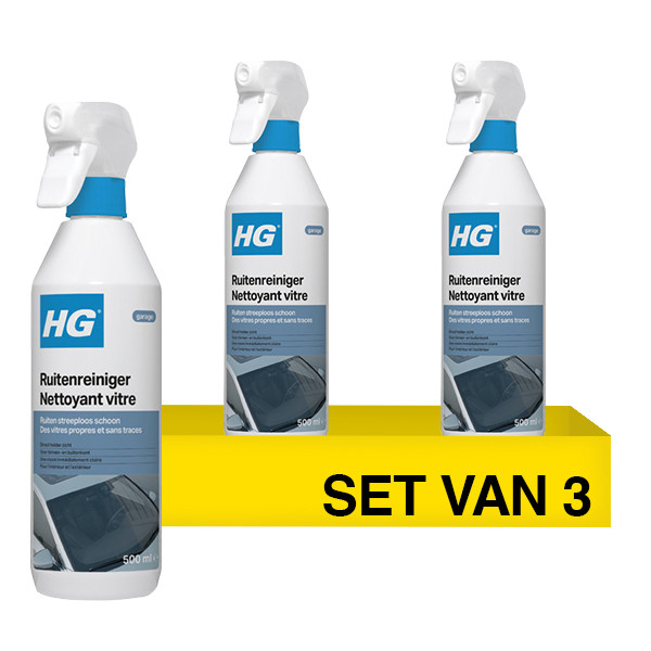 Aanbieding: HG Ruitenreiniger (3 stuks à 500 ml) SHG00497 - 1