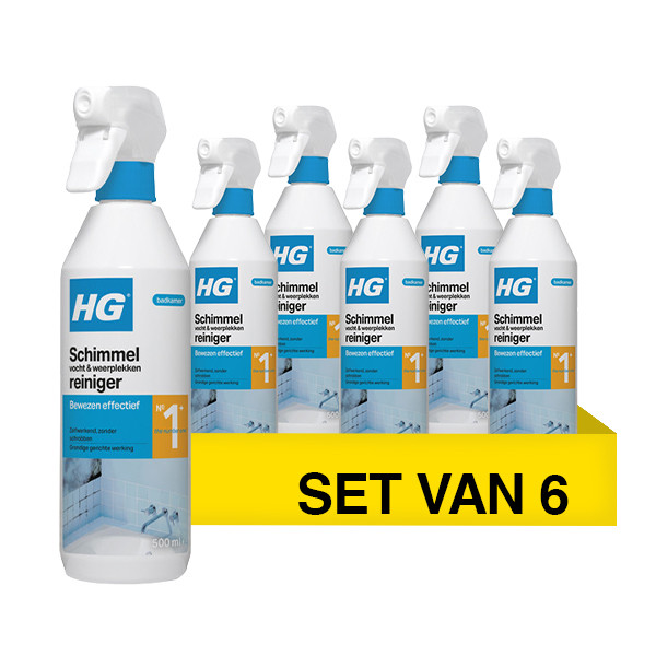 Aanbieding: HG Schimmelreiniger (6 stuks à 500 ml) SHG00727 - 1