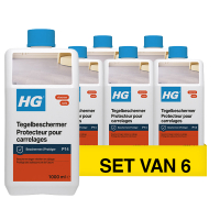 Aanbieding: HG Tegelbeschermer (6 stuks à 1 liter) SHG00745