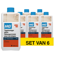 Aanbieding: HG Tegelreiniger Glans (6 stuks à 1 liter) SHG00749