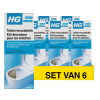 Aanbieding: HG Toilet Renovatiekit (6 stuks à 500 ml) SHG00807 - 1