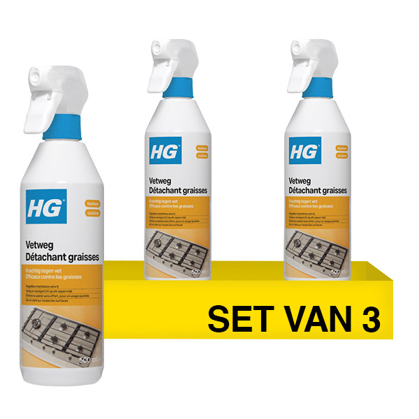 Aanbieding: HG Vetweg (3 stuks à 500 ml) SHG00596 - 1