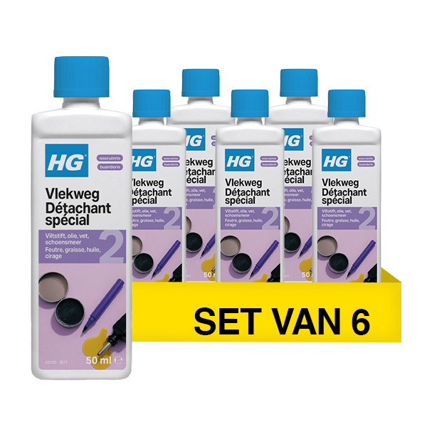 Aanbieding: HG Vlekweg 2 (6 stuks à 50 ml) SHG00785 - 1