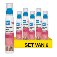 Aanbieding: HG Zilverpoets Polish (6 stuks à 125 ml) SHG00526