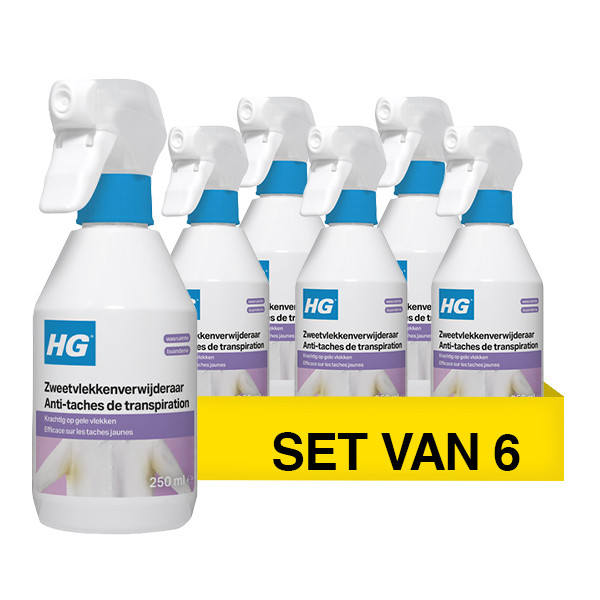 Aanbieding: HG Zweevlekkenverwijderaar (6 stuks à 250 ml) SHG00797 - 1