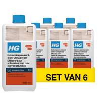 Aanbieding: HG natuursteen Cementsluierverwijderaar (6 stuks à 1 liter) SHG00679