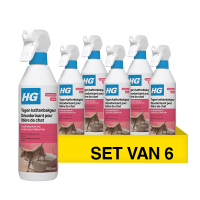 Aanbieding: HG tegen kattenbakgeur (6 stuks à 250 ml) SHG00531