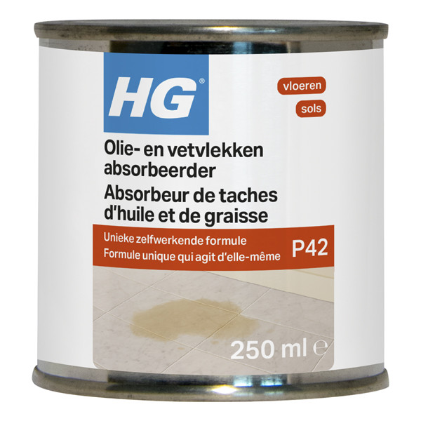 HG Tegel en Natuursteen Olie- en Vetvlekken Absorbeerder (250 ml) SHG00117 - 1