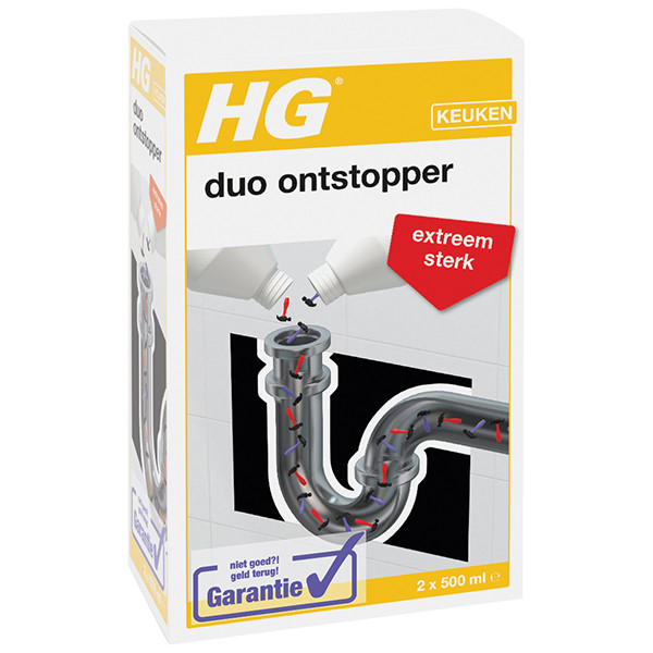 HG duo ontstopper (2x 500 ml)  SHG00048 - 1