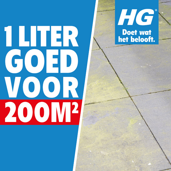 HG groene aanslagreiniger concentraat (1 liter) | Geschikt voor: 200 m² SHG00130 - 2