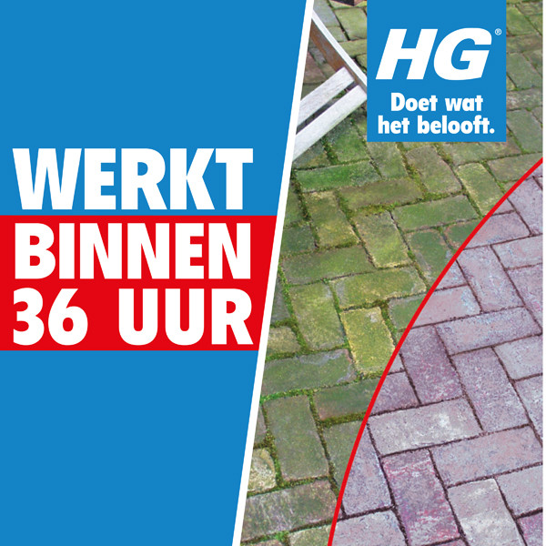 HG groene aanslagreiniger kant & klaar (5 liter) | Geschikt voor: 25 m² tot 50 m² SHG00250 - 2