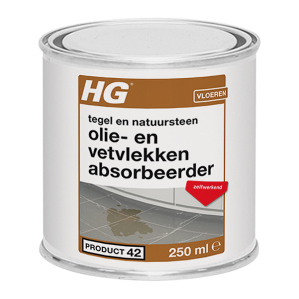 HG natuursteen olie- & vetvlekken absorbeerder (250 ml)  SHG00117 - 1
