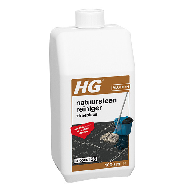 HG natuursteen reiniger glansvloeren streeploos (1 liter)  SHG00113 - 1