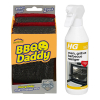 HG oven-, grill- en barbecuereiniger (500 ml) + 2 Scrub Daddy Scour Steel sponzen